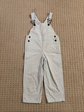 Beaufort Bonnet Company Chapman Choo Choo overalls with blue ticking stripe